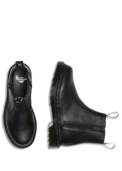 2976 W/Zips Black Milled Nappa