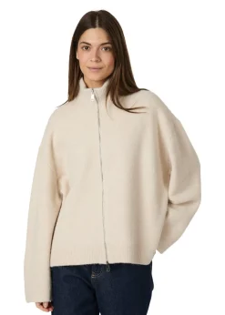 Asley Zip Knit Cardigan