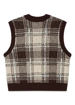 Avon Plaid Vest