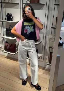 Basic Cotton Jersey Neon Puppy T-shirt