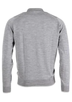 Belper Knitted Polo LS