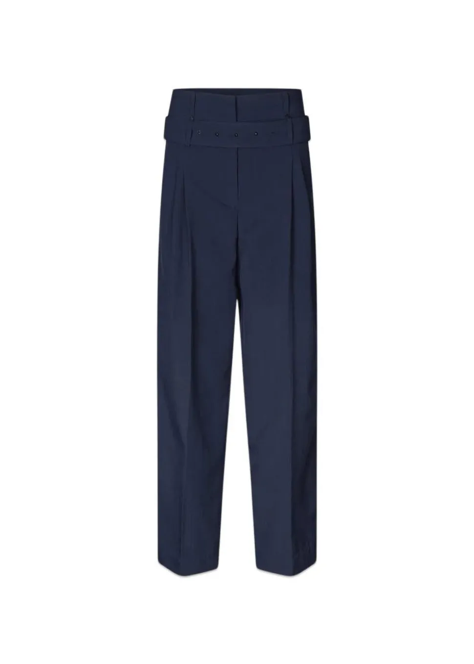 BELTED TAILORED PANTS