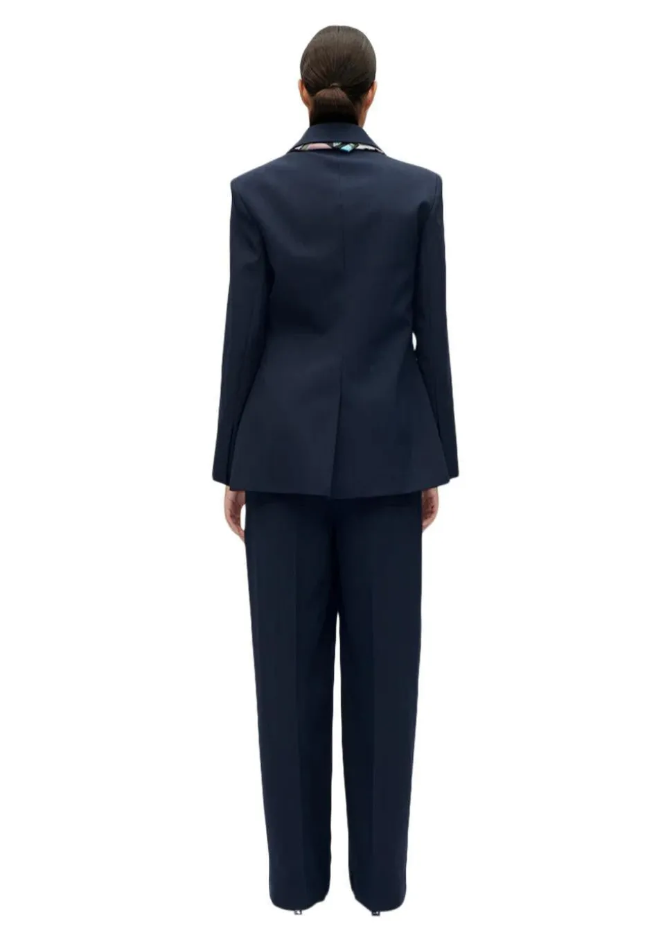 BELTED TAILORED PANTS