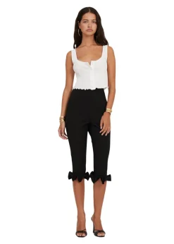 Capri Ruffle Pants