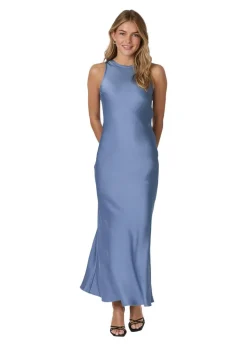 Celinie Heavy Sateen Dress