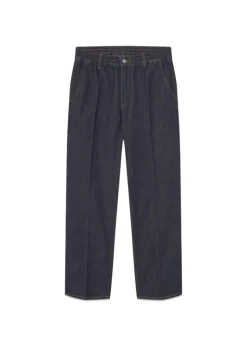 CLAY CREASED DENIM PANTS