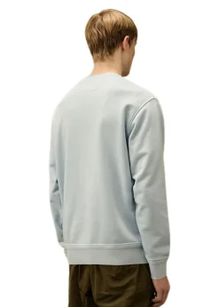 Crew Neck Cotton Diagonal Fleece