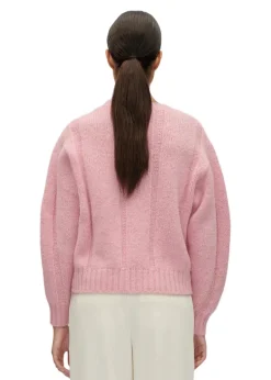 CREWNECK MOTIF SWEATER