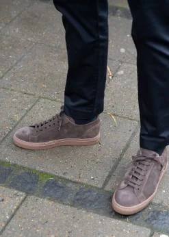 Dark Brown Suede Sneaker