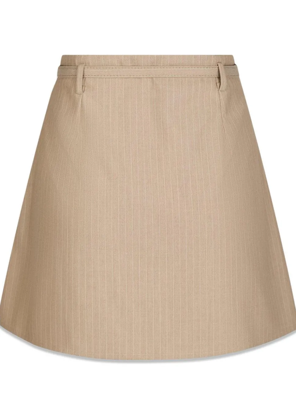 Donte Melange Pinstripe Skirt