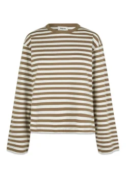 HellenMD LS stripe t-shirt