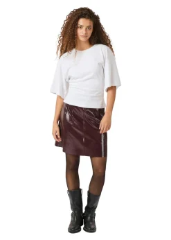 Hemie Patent Skirt