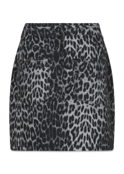 Henrietta Leopard Skirt
