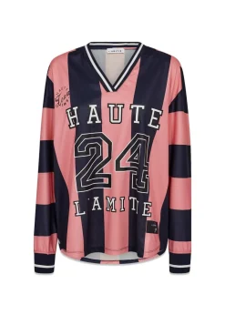 HL24 Stripe Football Blouse