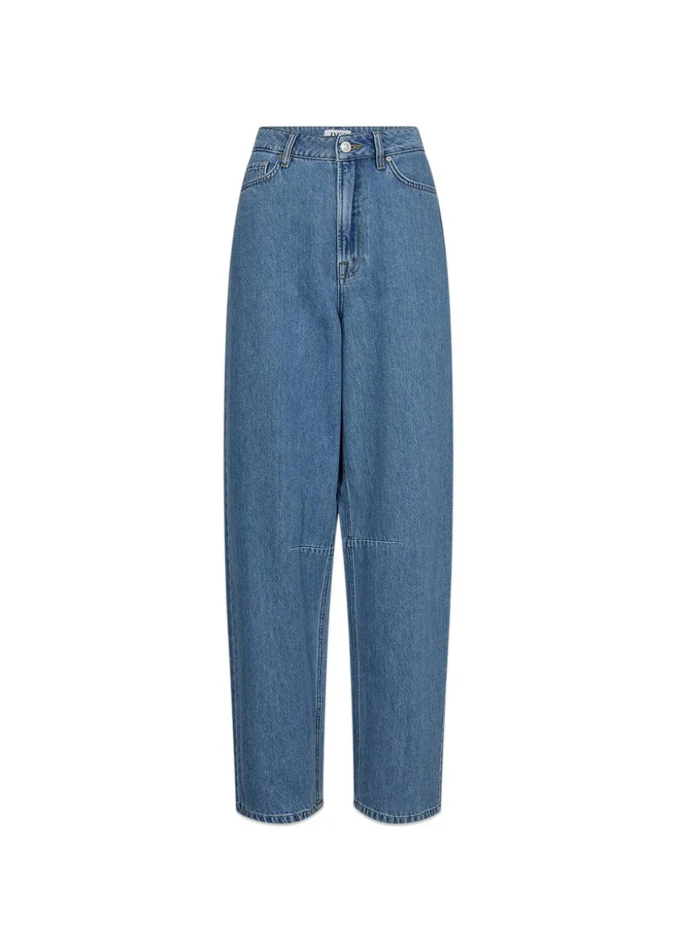 Janice Slung Jeans Wash Mid Blue