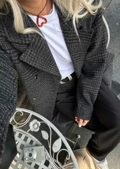 JuniperMD check coat