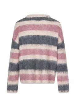 KaneMD stripe v-neck