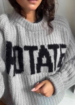 KNITTED LOGO SWEATER