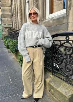 Knitted Logo Sweater