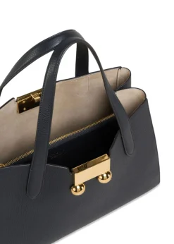 Leather Trunkaroo Tote Handbag