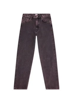 Loose Jeans Black Pink Overdye