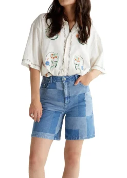 Maggie Patchwork Shorts