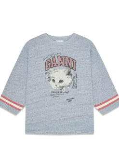 Overdyed Cotton Melange 3/4 Sleeve