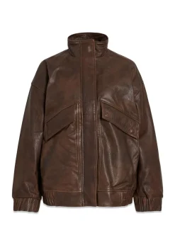 OVERSIZED LEATHER JACKET