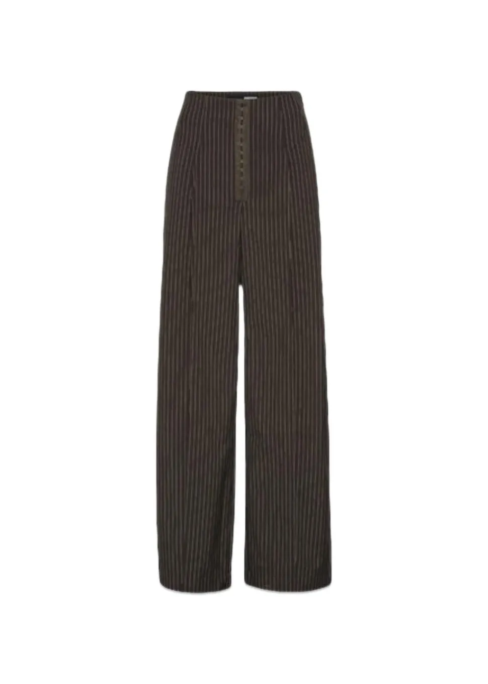 PINSTRIPE WIDE LEG PANTS