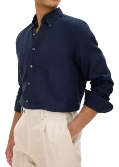 Regular Fit Signature Linen