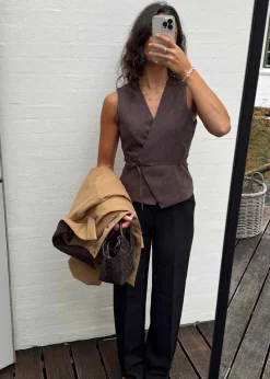 Samara Melange Waistcoat