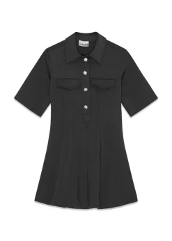 Scuba Neoprene Fitted Mini Dress