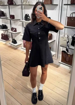 Scuba Neoprene Fitted Mini Dress