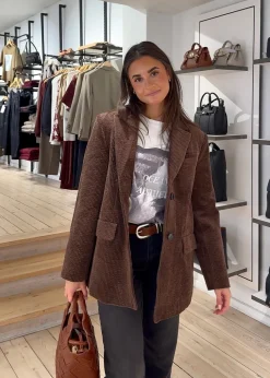 Seersucker Corduroy Blazer