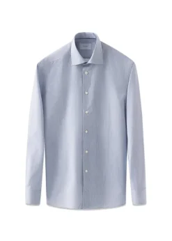Slim Fine Striped Signature Twill Shirt