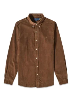 Slim Fit Corduroy Shirt
