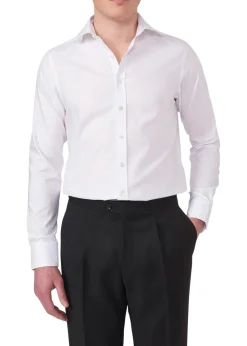 Slim Fit Cut Away Non Iron Twill