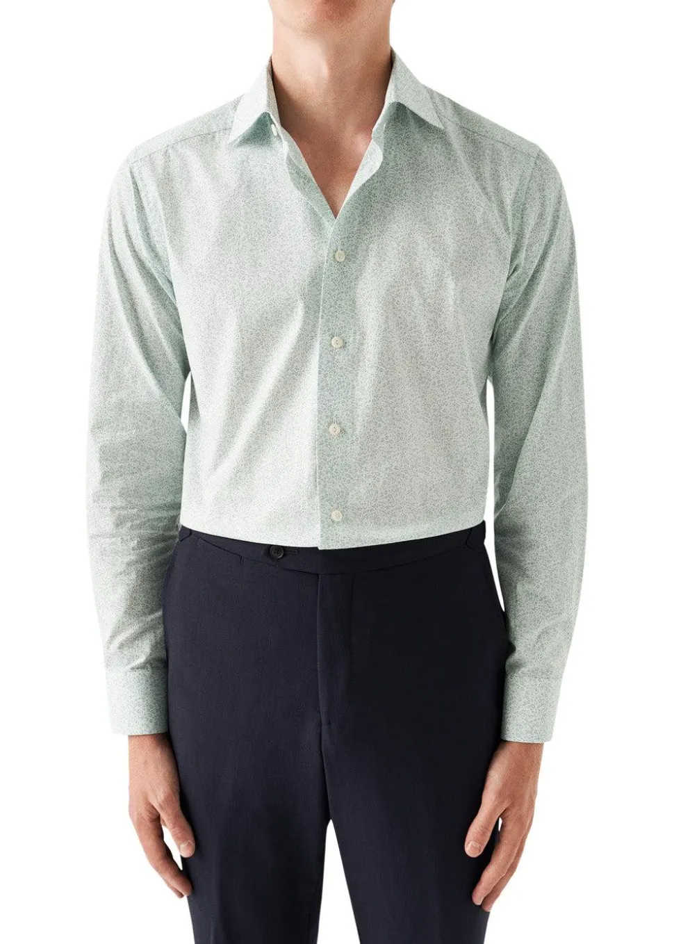 Slim Floral Print Shirt