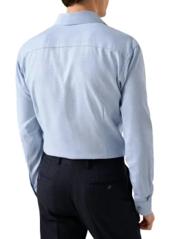 Slim Semi Solid Effect Dobby Shirt