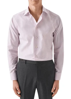 Slim Semi Solid Signature Dobby Shirt