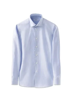 Slim Textured Twill Shirt