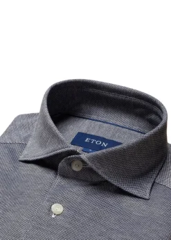 Slim-Oxford Pique Shirt