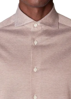 Slim-Oxford Pique Shirt