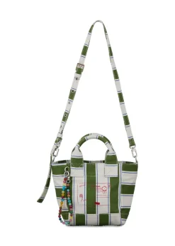 Stripie Canvas Gabby Bag