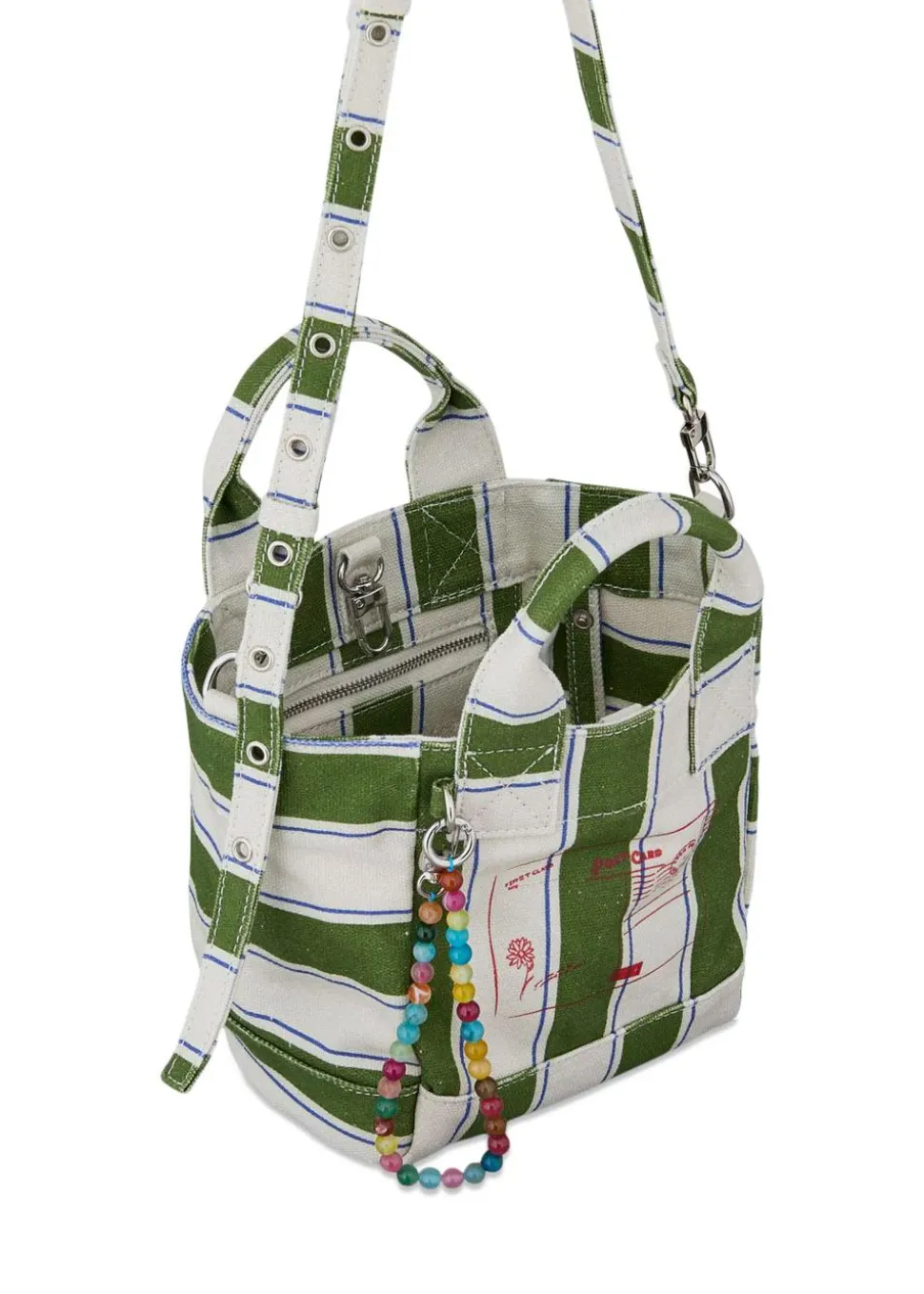 Stripie Canvas Gabby Bag