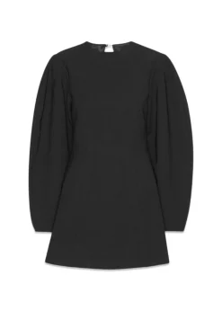 SUITING FLARED MINI DRESS