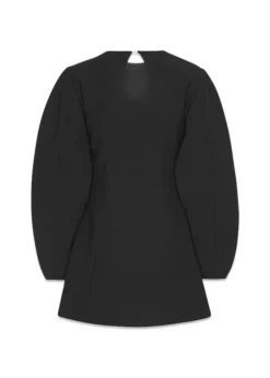 SUITING FLARED MINI DRESS