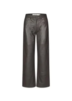 Time Leather Trousers
