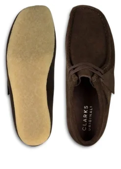 Wallabee Dark Brown Suede