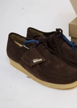 Wallabee Dark Brown Suede